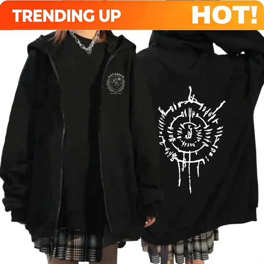 Mens Fashion Zip Up Hoodies - Bluza z kapturem na zamek, model