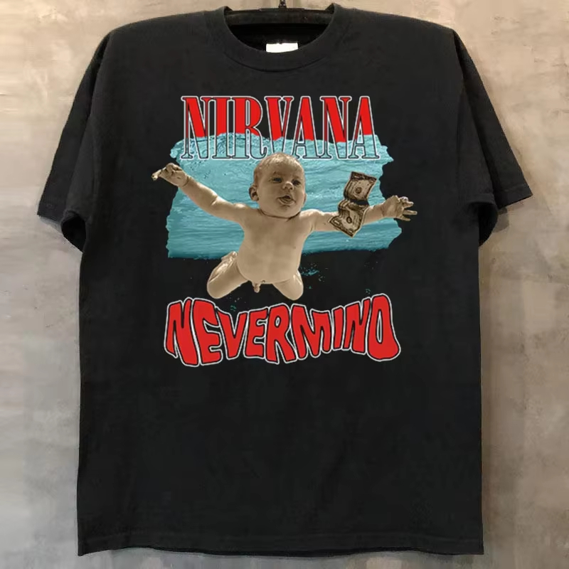 Poster Men Fashion - Nirvana Nevermind – zabawny, klasyczny wzór