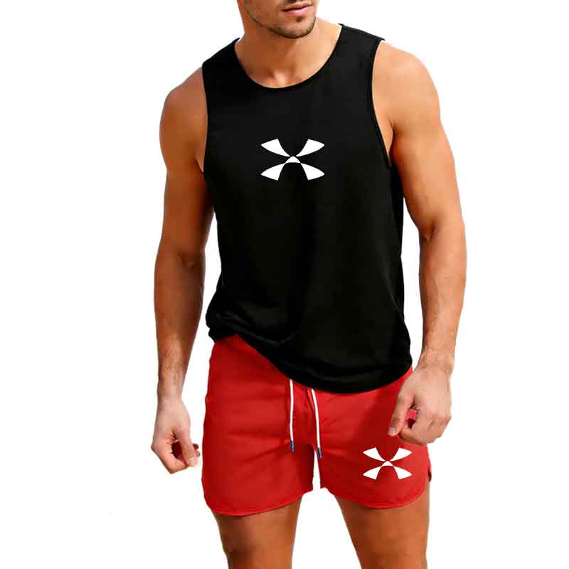 Mens Fashion Summer - Męski zestaw sportowy do biegania na