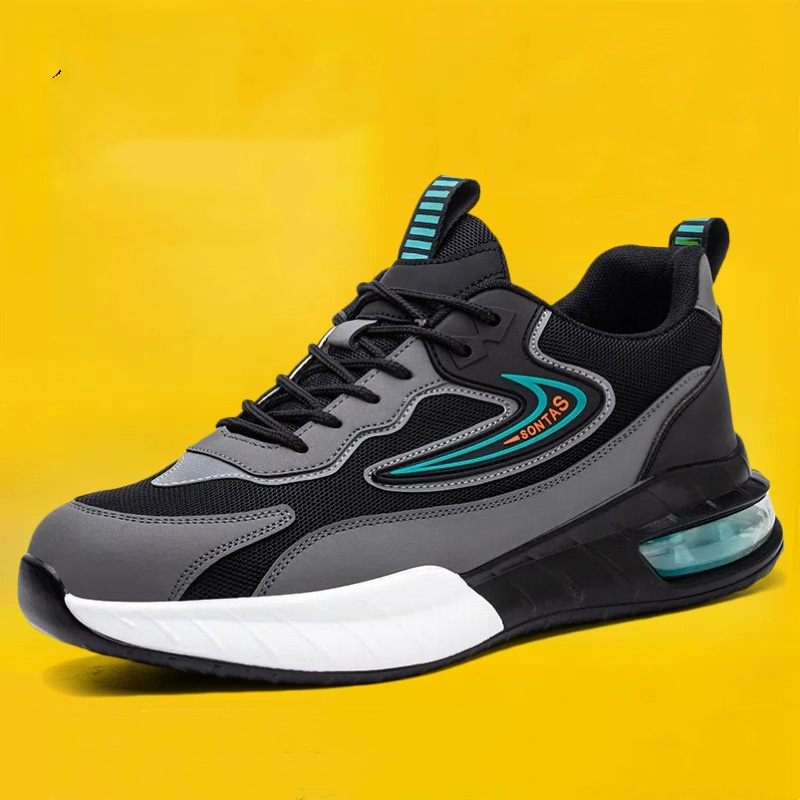 Mens Fashion Trainers - Męskie buty robocze ze stalowymi podnoskami,