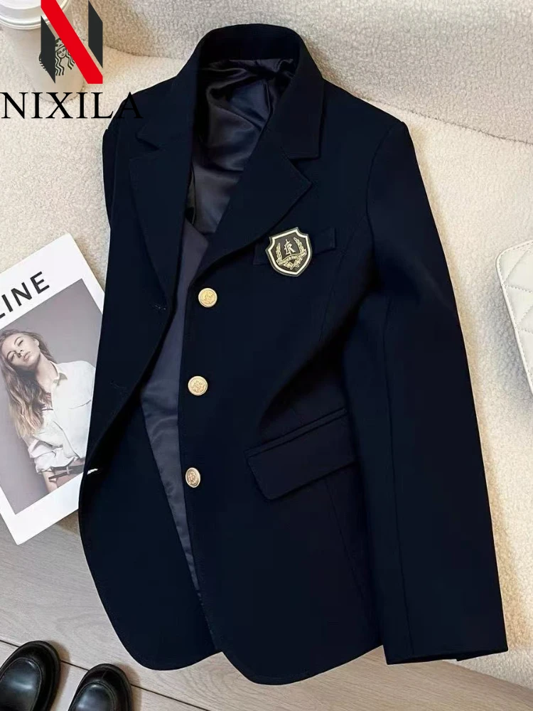 Men'S Fashion X - Wiosenno-jesienna elegancka marynarka damska, koreańska moda,