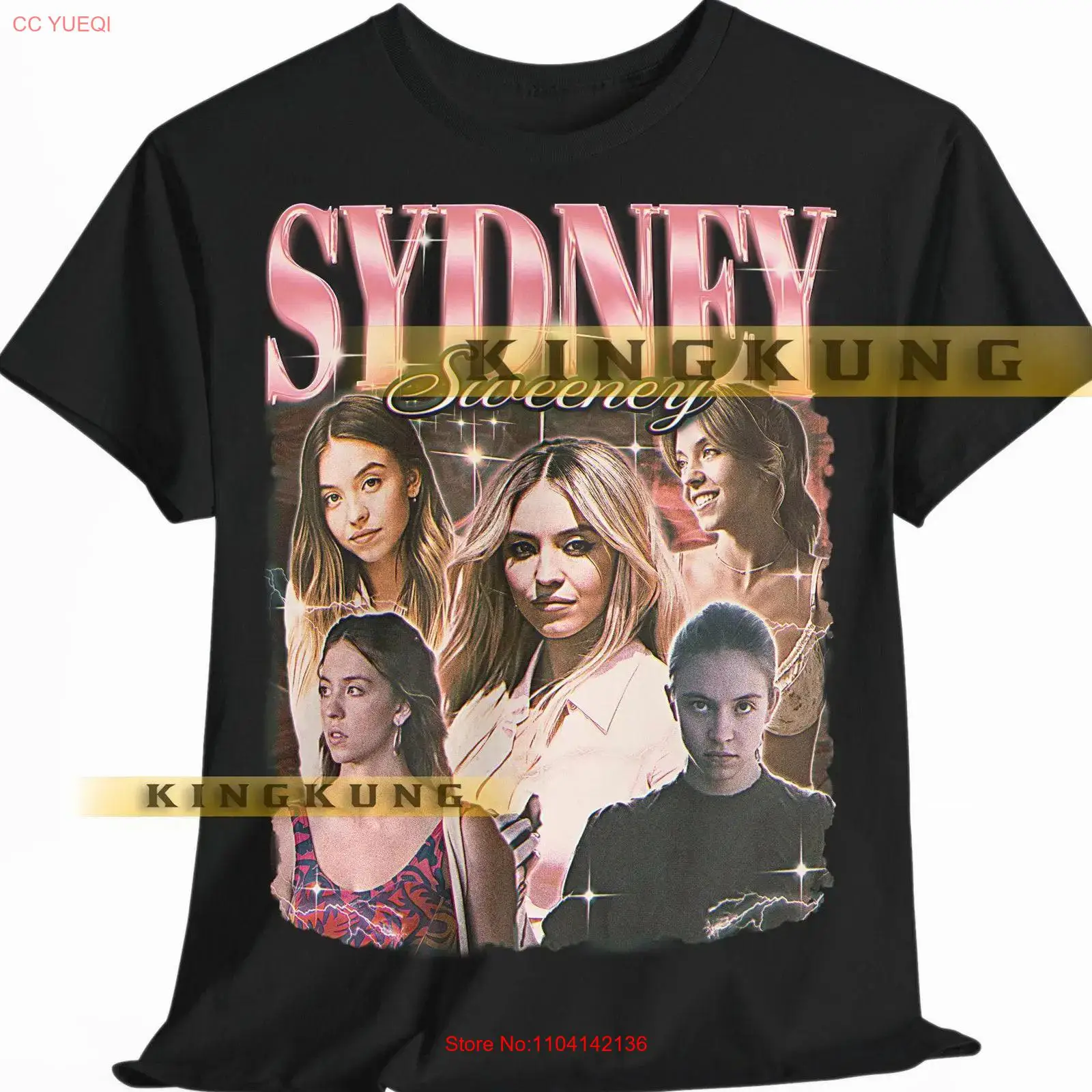 Koszulka SYDNEY SWEENEY Vintag – Men'S Fashion Sydney recenzja i cena