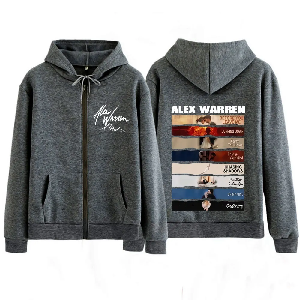 Bluza z kapturem na zamek, wzó – Mens Fashion Zip Up Hoodies recenzja i cena