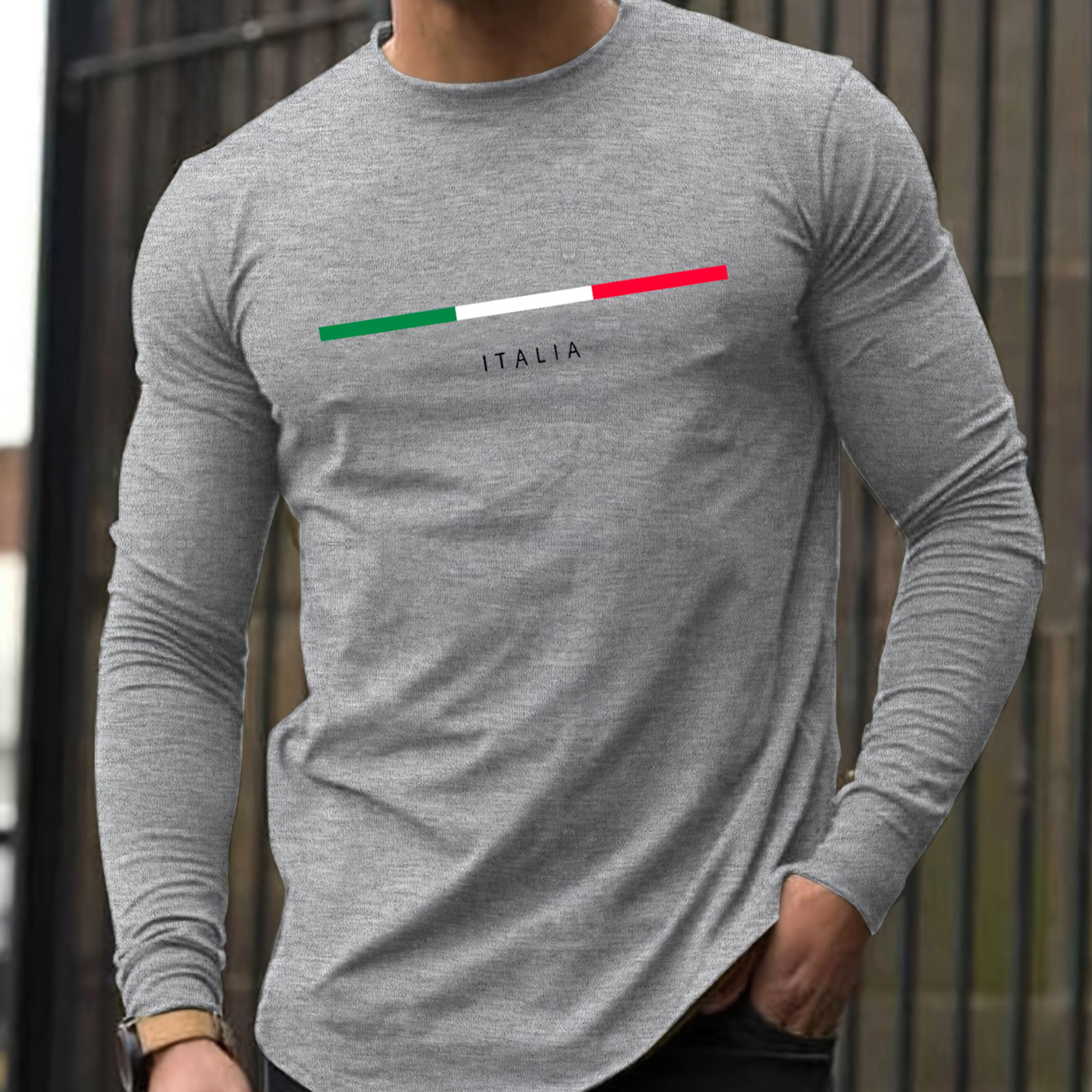 Męska koszulka z długim rękawe – Mens Fashion Summer recenzja i cena