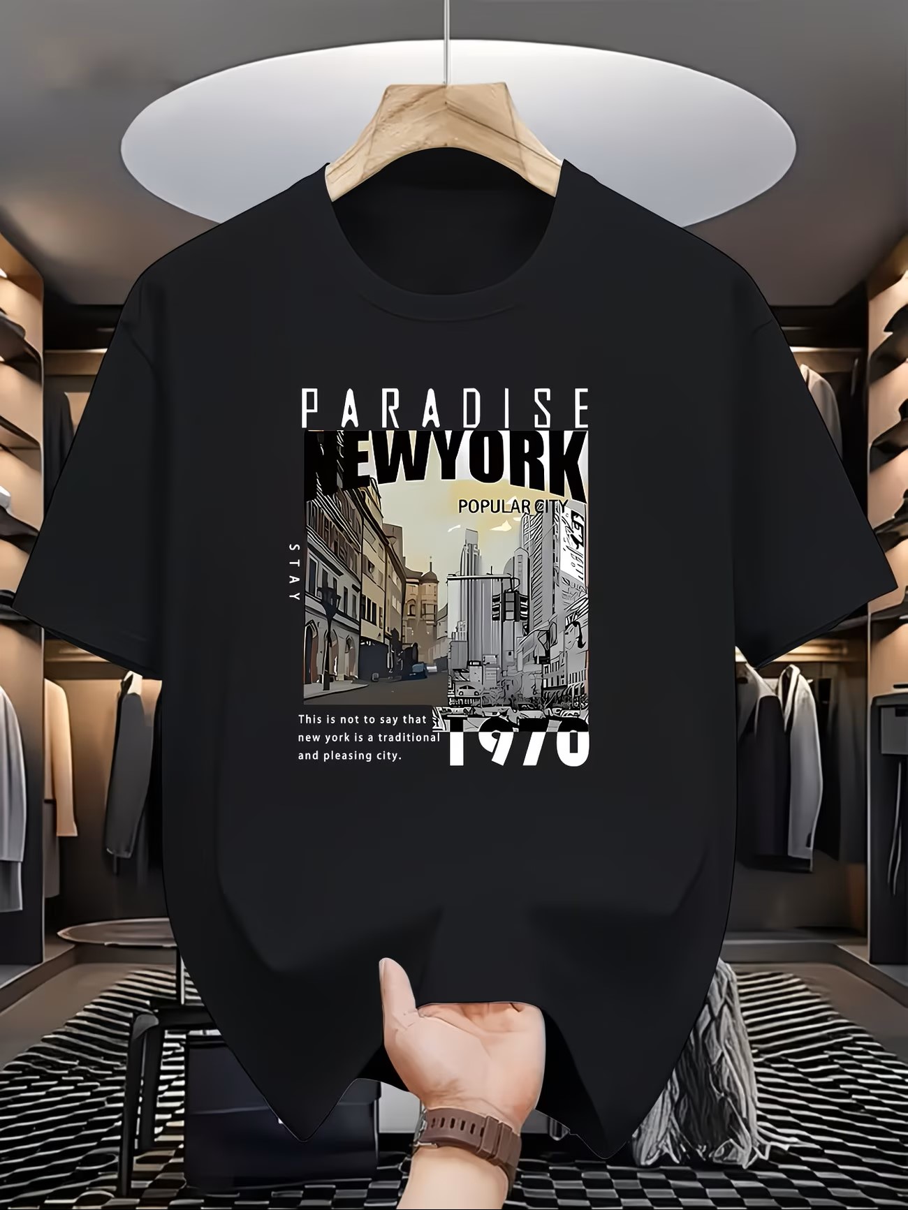 Męska koszulka z krótkim rękaw – Men'S Fashion New York recenzja i cena