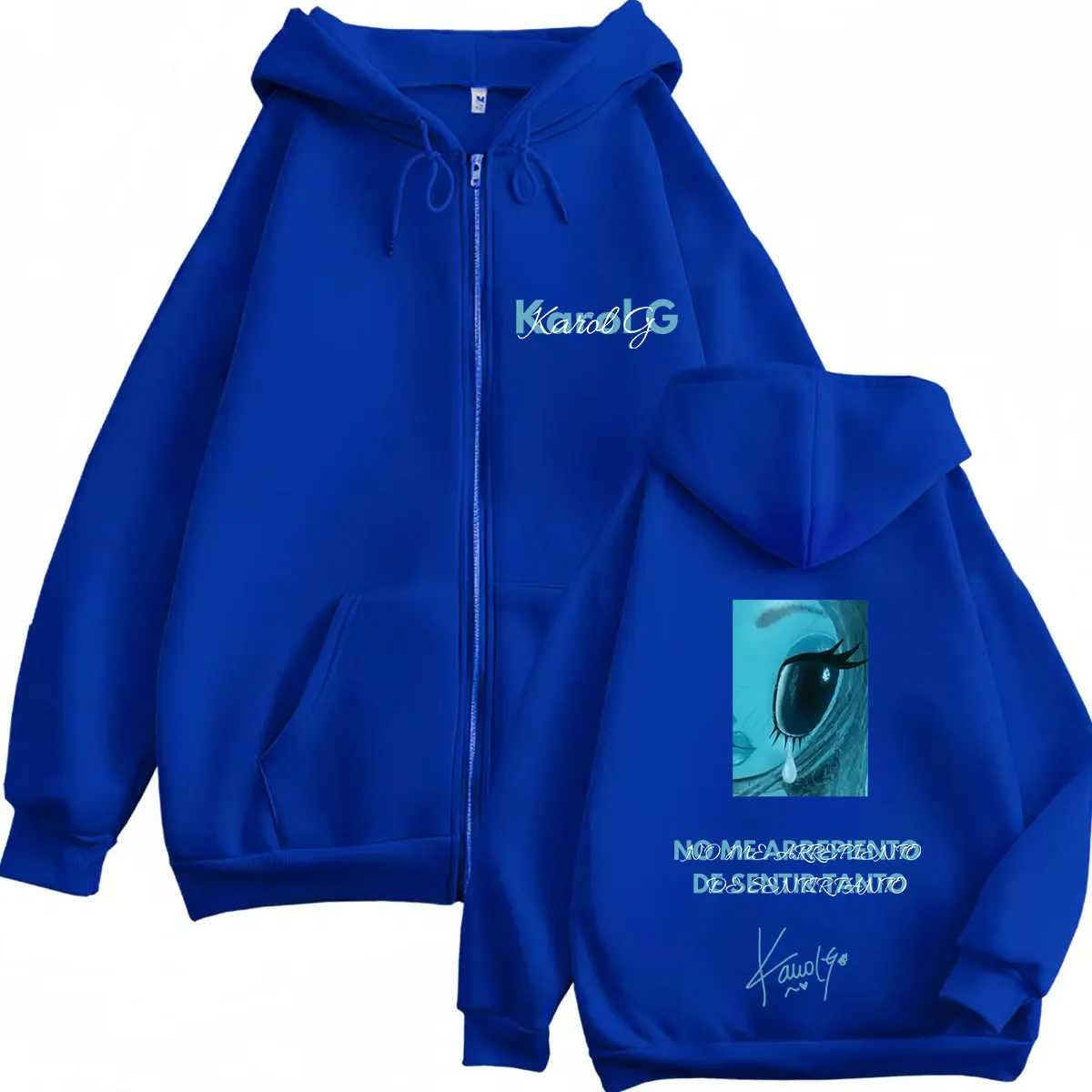 Karol G Album No Me Arrepiento – Mens Fashion Zip Up Hoodies recenzja i cena