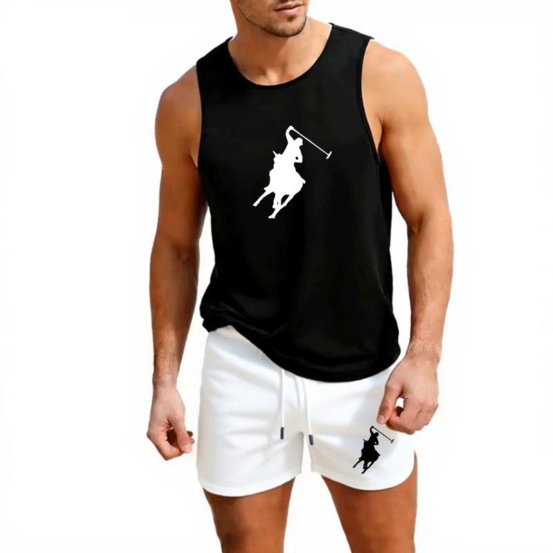 Męski letni zestaw: kamizelka  – Mens Fashion Summer recenzja i cena