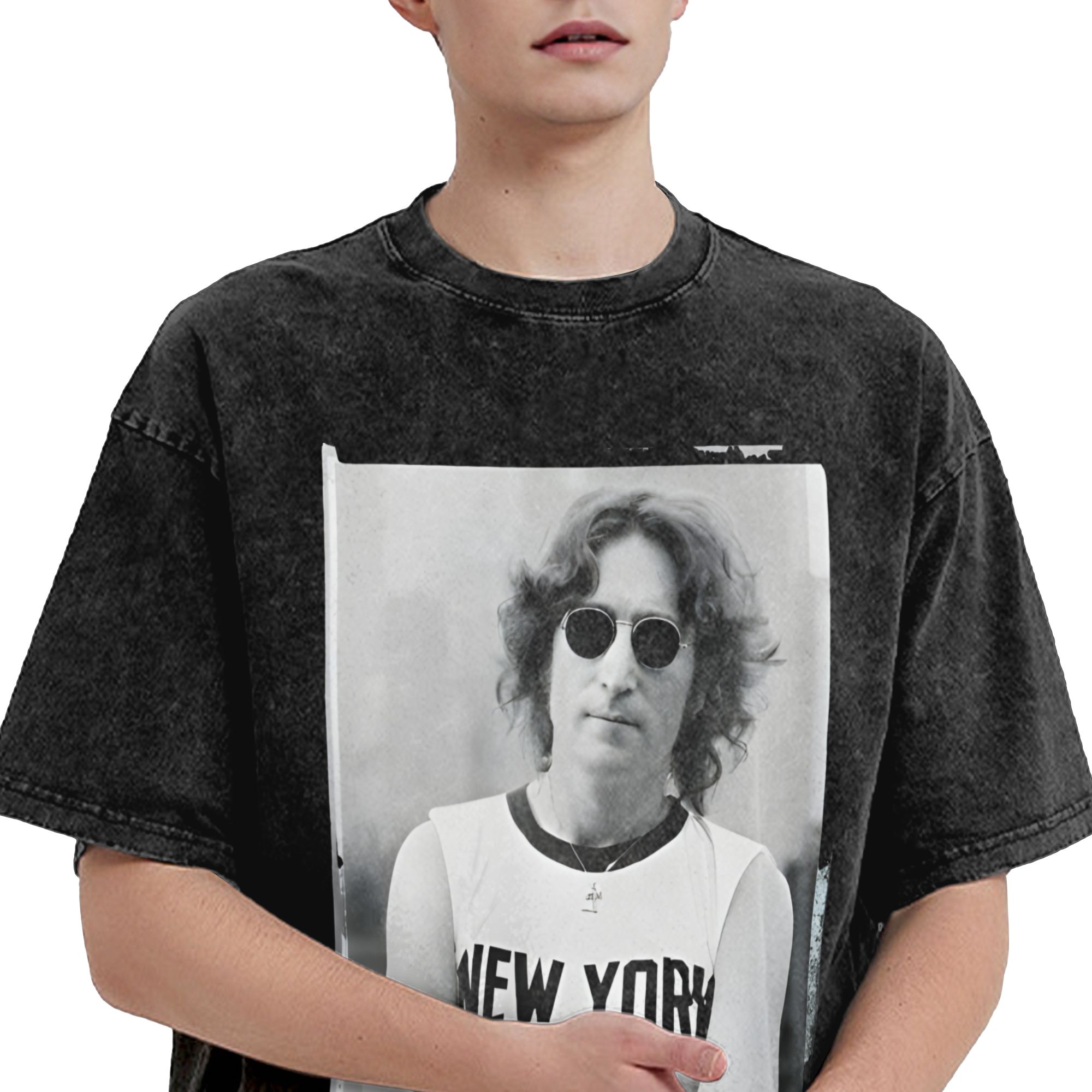 Koszulka Harajuku Washed Shirt – Men'S Fashion New York recenzja i cena