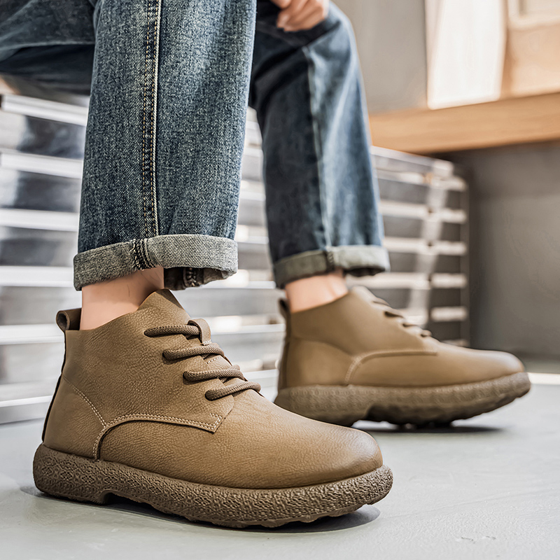 Męskie botki do kostki, brązow – Men'S Fashion News recenzja i cena