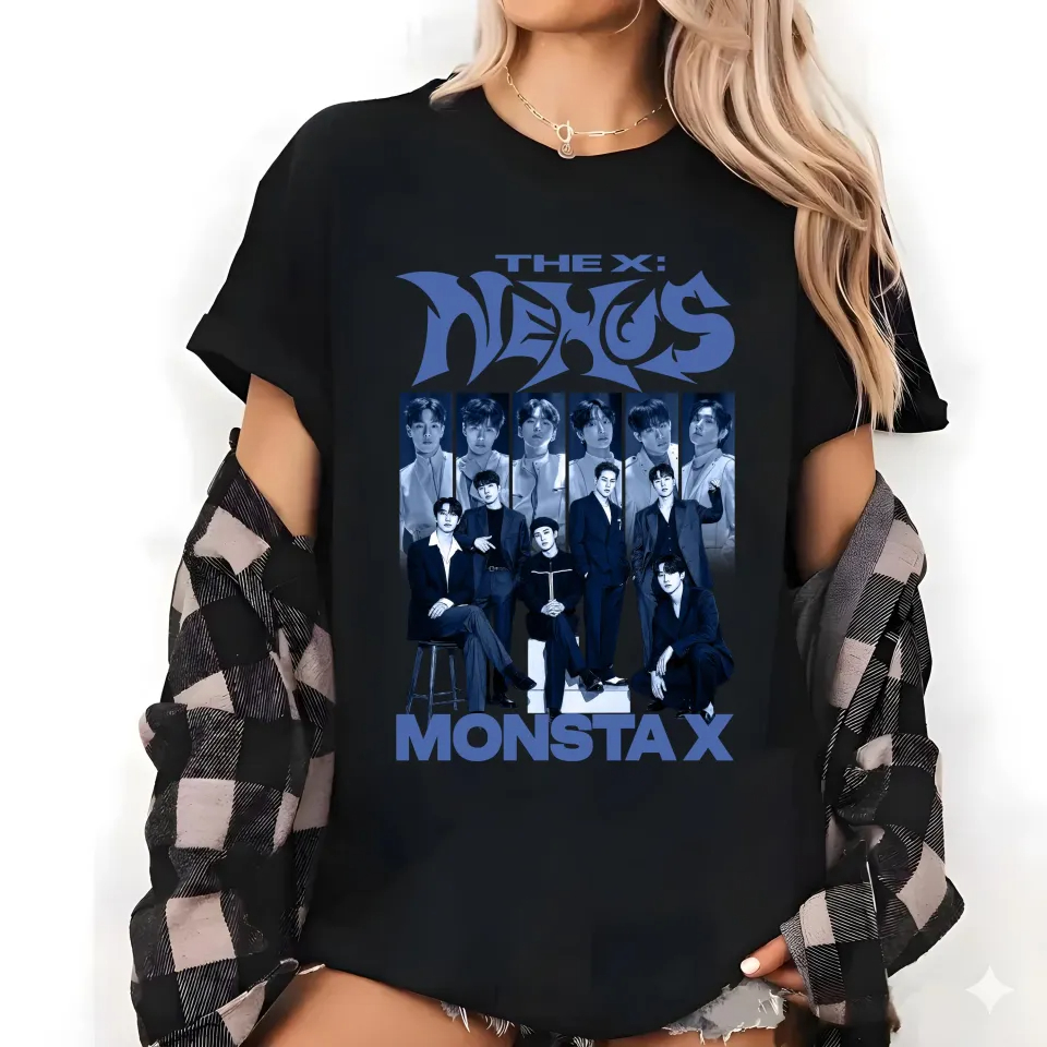 MONSTA X – koszulka z motywem  – Men'S Fashion X recenzja i cena