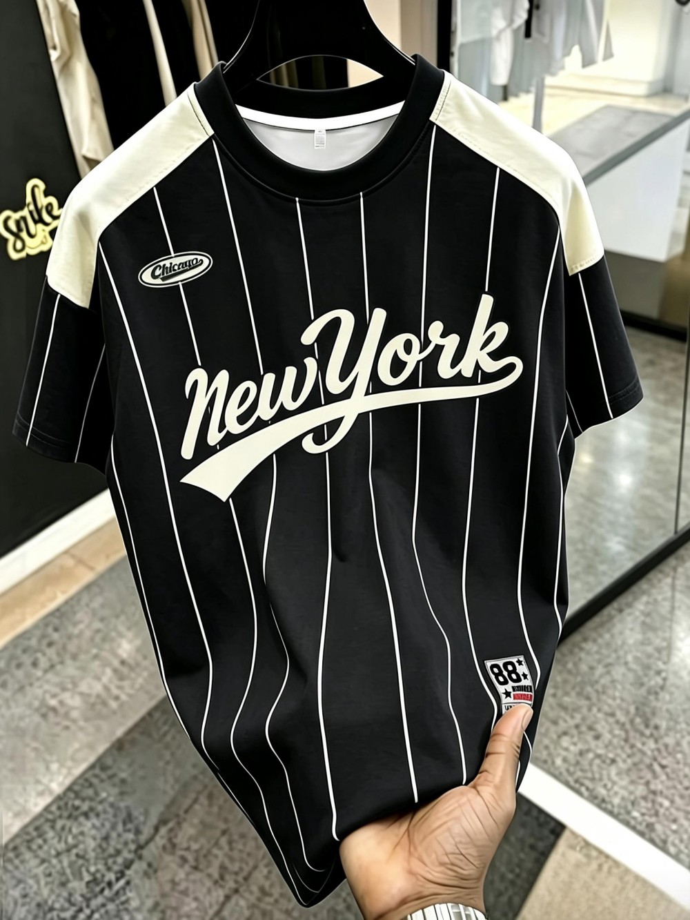 Modna, nowa męska koszulka spo – Men'S Fashion New York recenzja i cena