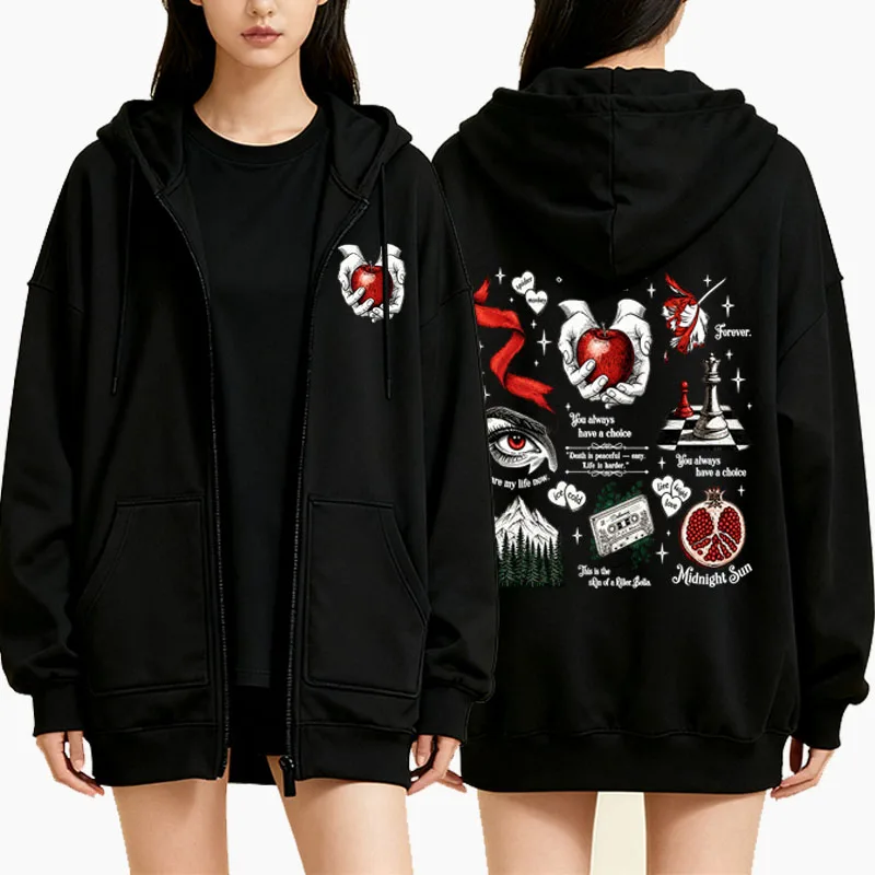 Bluzy z kapturem na zamek, wzó – Mens Fashion Zip Up Hoodies recenzja i cena