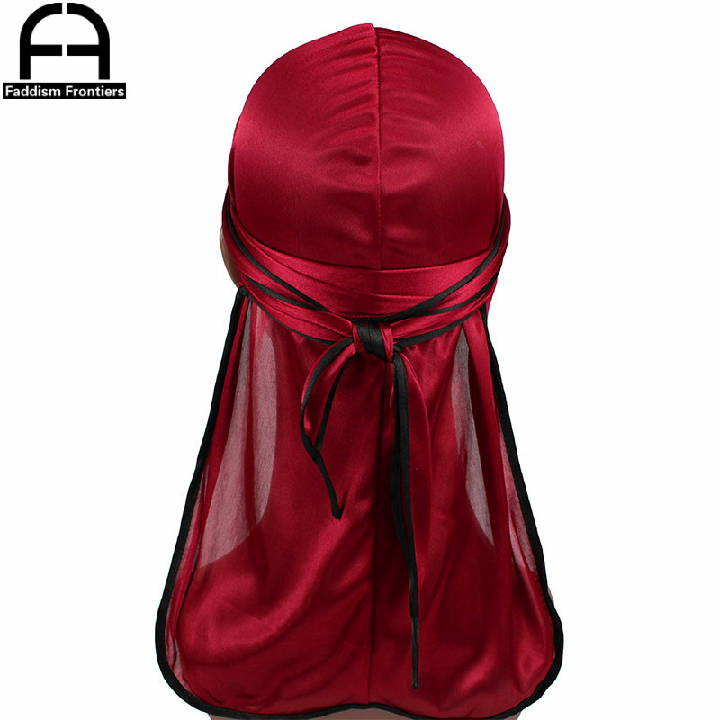 Nowe mody męska Satin Durags B – Men'S Fashion With Hat recenzja i cena