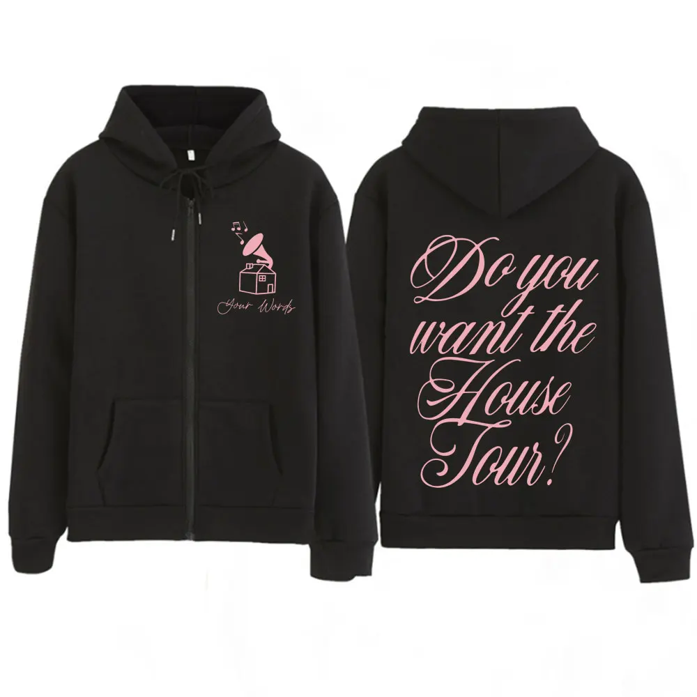 Bluza z kapturem i zamkiem, wz – Mens Fashion Zip Up Hoodies recenzja i cena