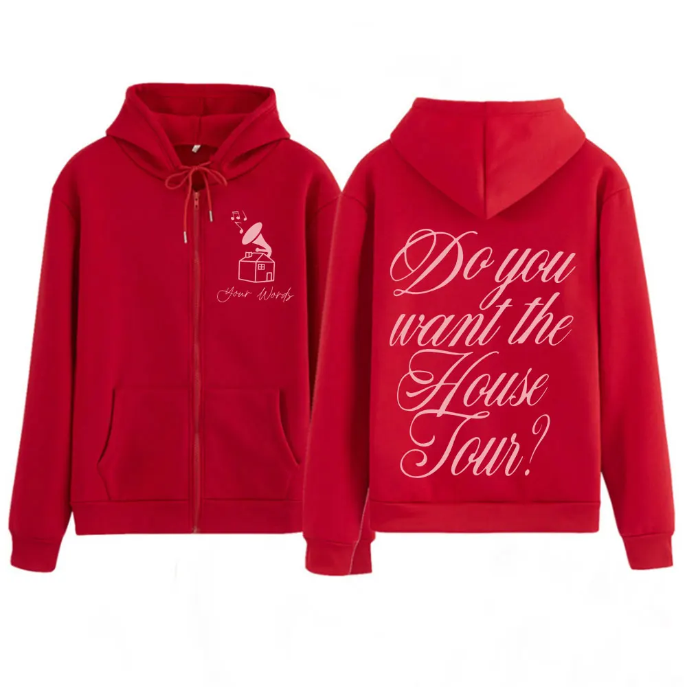 Bluza z kapturem i zamkiem, wz – Mens Fashion Zip Up Hoodies recenzja i cena