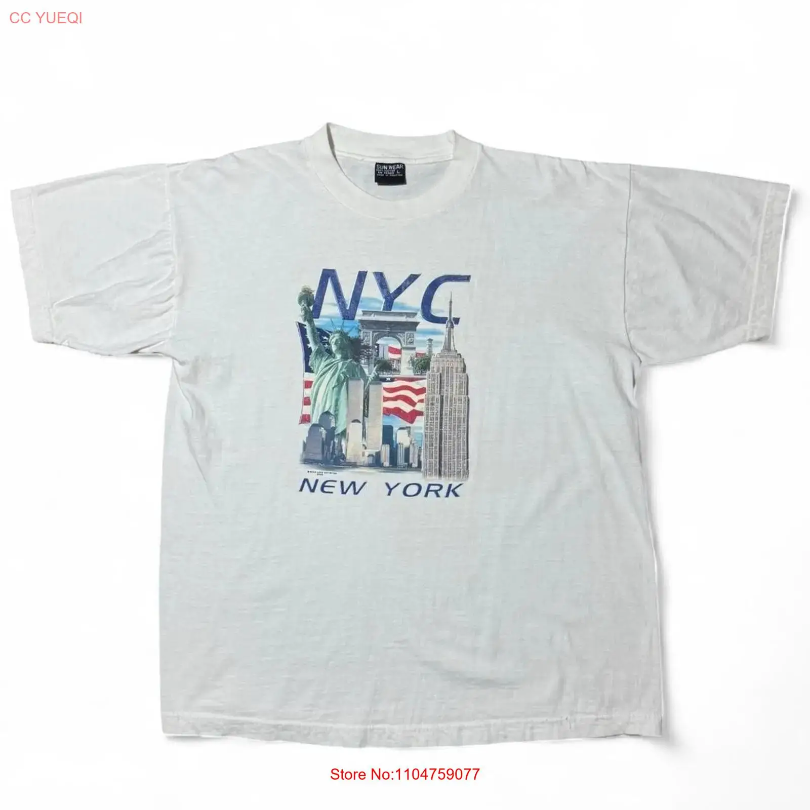Koszulka Vintage Y2K Nowy Jork – Men'S Fashion New York recenzja i cena