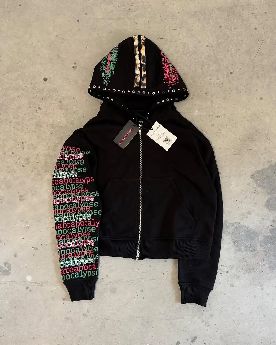 Eyehategarment Street Fashion  – Mens Fashion Zip Up Hoodies recenzja i cena