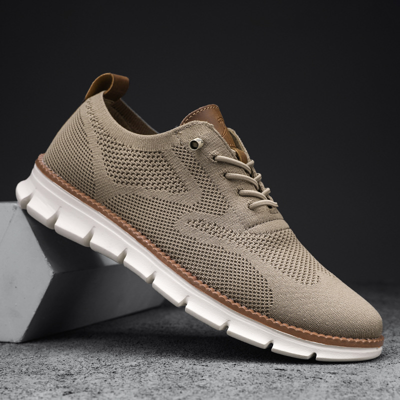Męskie sneakersy sznurowane, w – Mens Fashion Trainers recenzja i cena